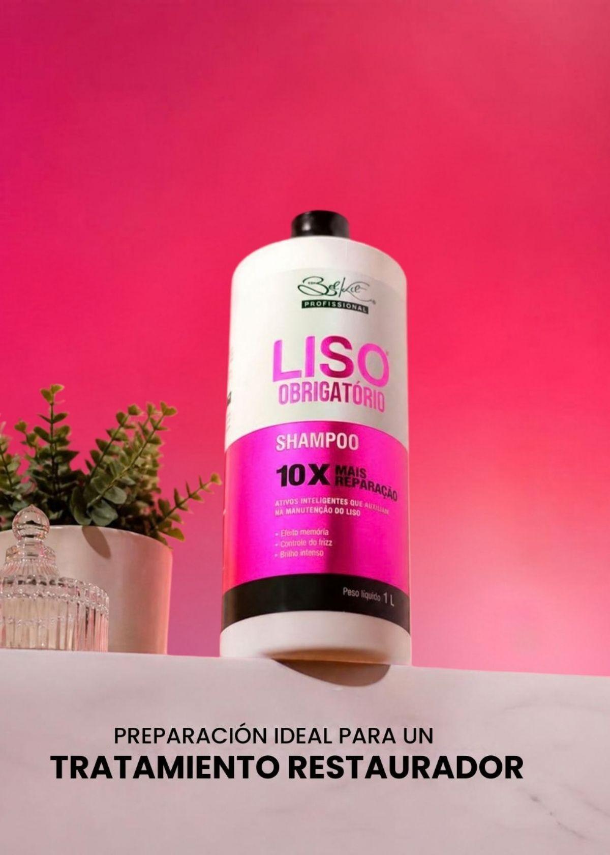 Shampoo Liso Obrigatório Belkit 1 L Control Frizz-5