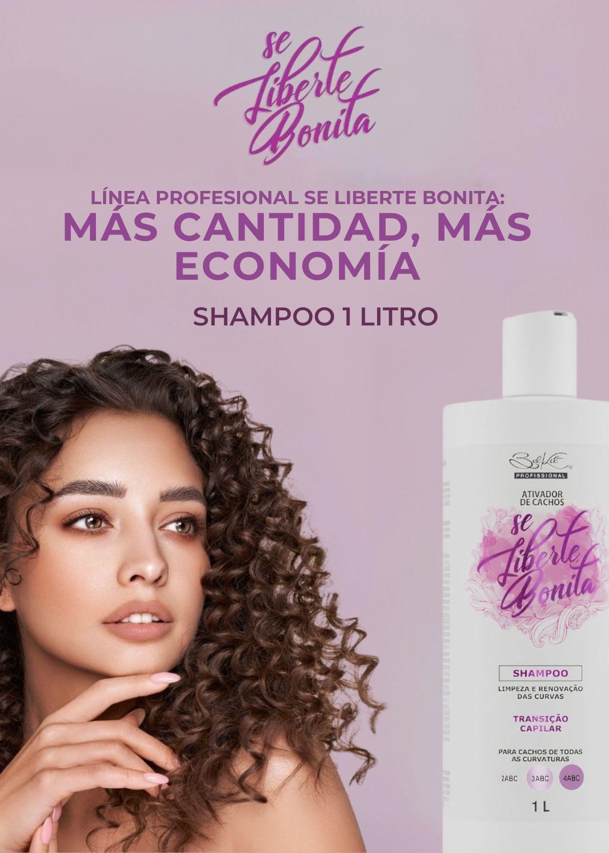 Shampoo Se Liberte Bonita Belkit 1 L Rizos Definidos-1