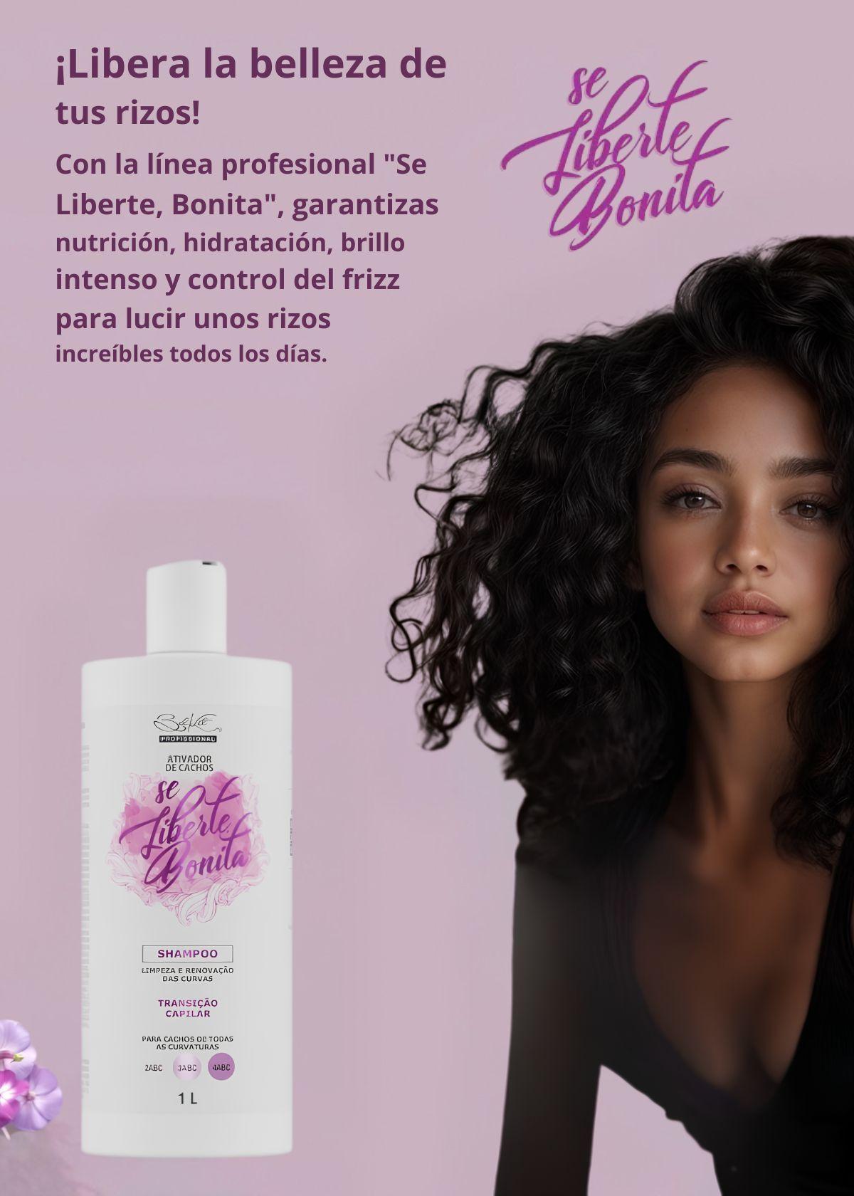 Shampoo Se Liberte Bonita Belkit 1 L Rizos Definidos-2