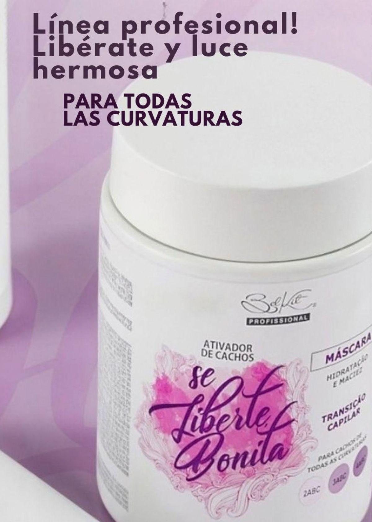 Máscara Capilar Se Liberte Bonita Belkit 1 kg Rizos-4
