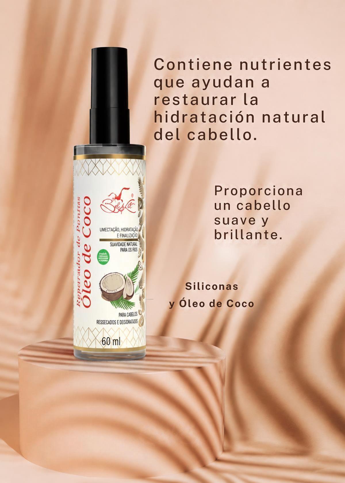 Aceite Capilar Reparador Óleo Coco Belkit 60 ml-4