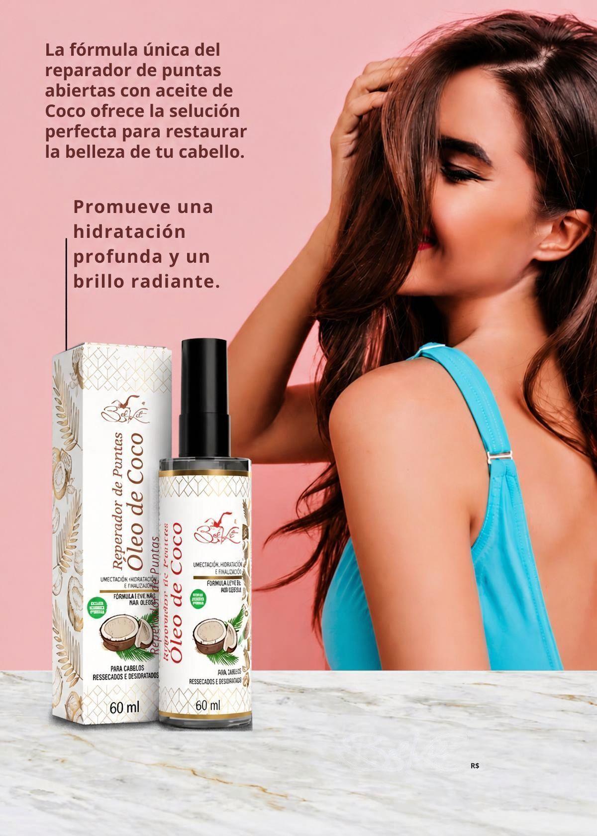 Aceite Capilar Reparador Óleo Coco Belkit 60 ml-5