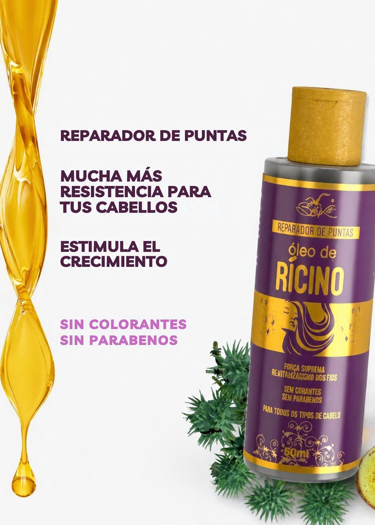 Aceite Capilar Reparador Óleo Ricino Belkit 60 ml-4