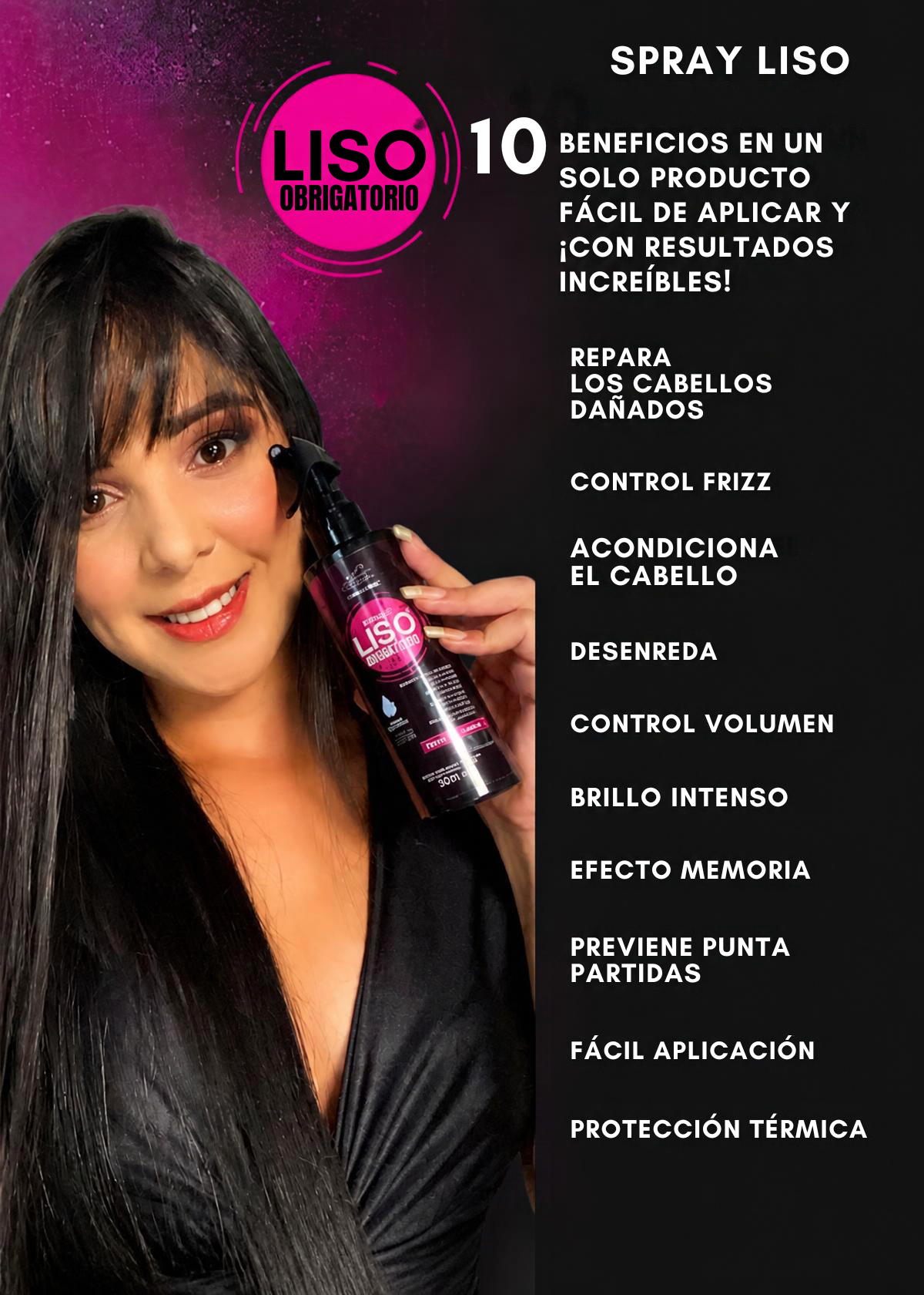 Spray Liso Obrigatório Termoactivo 200 ml-3