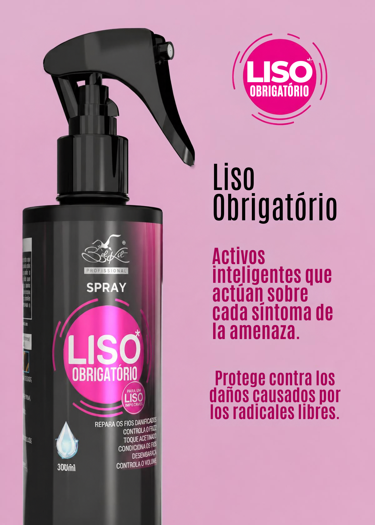 Spray Liso Obrigatório Termoactivo 200 ml-4