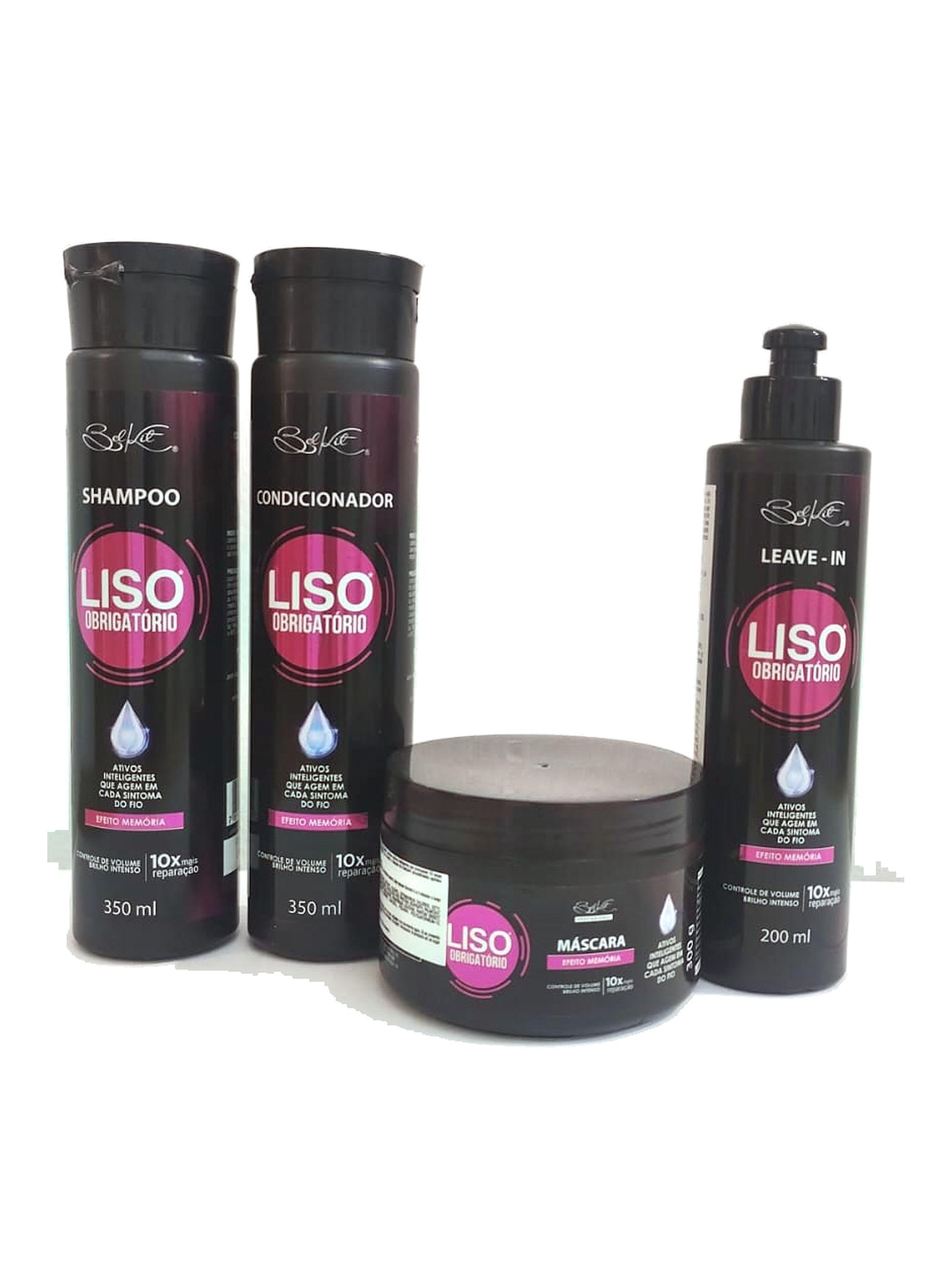 Kit Liso Obrigatório Home Care Belkit 4pz-0