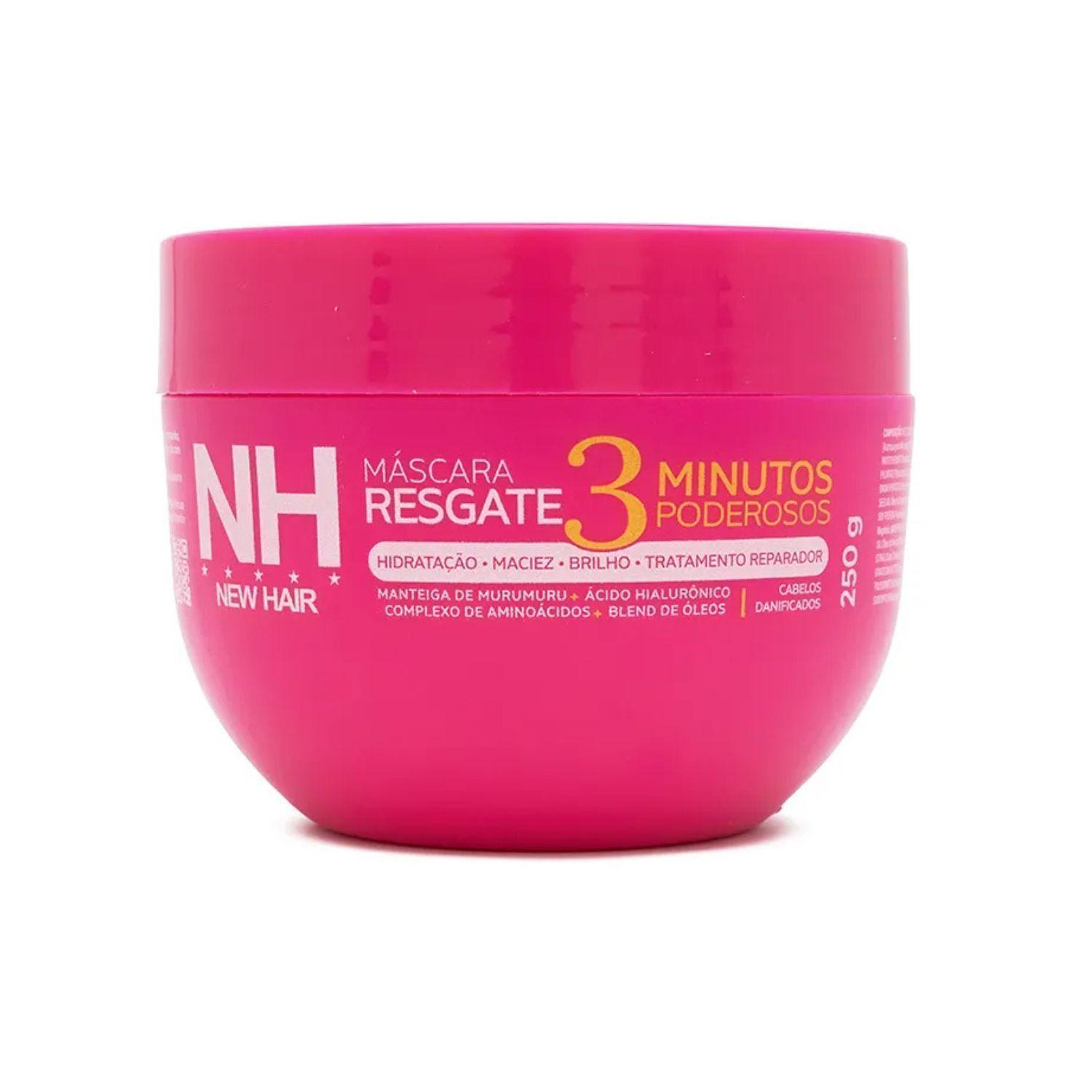Máscara de Rescate 3 Minutos New Hair 250 g-2