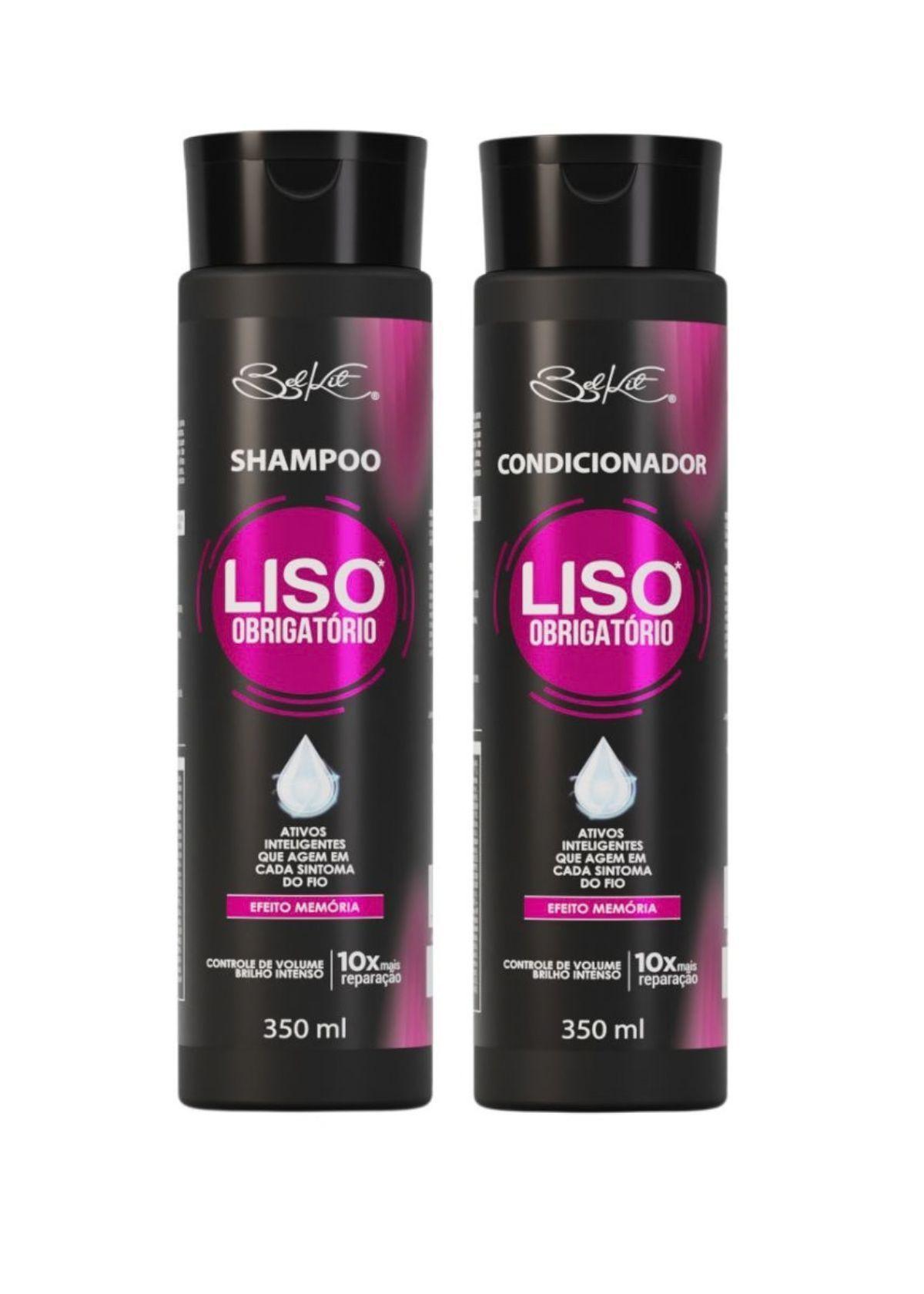 Pack Shampoo y Acondicionador Liso Obrigatório 350ml-0