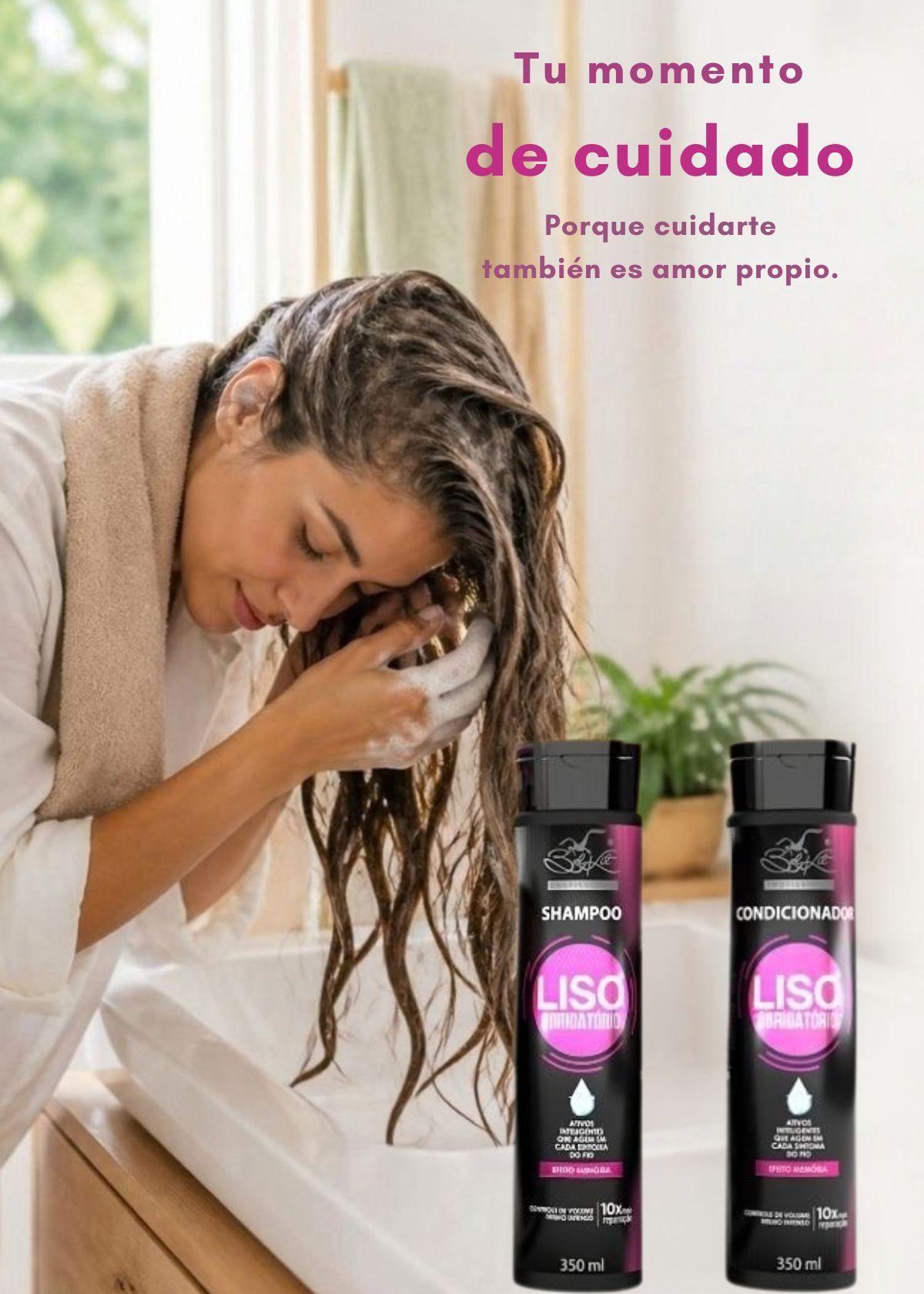 Pack Shampoo y Acondicionador Liso Obrigatório 350ml-3