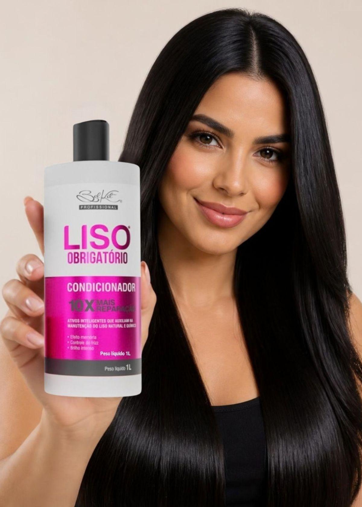 Acondicionador Liso Obrigatório Belkit 1 L Anti Frizz-4