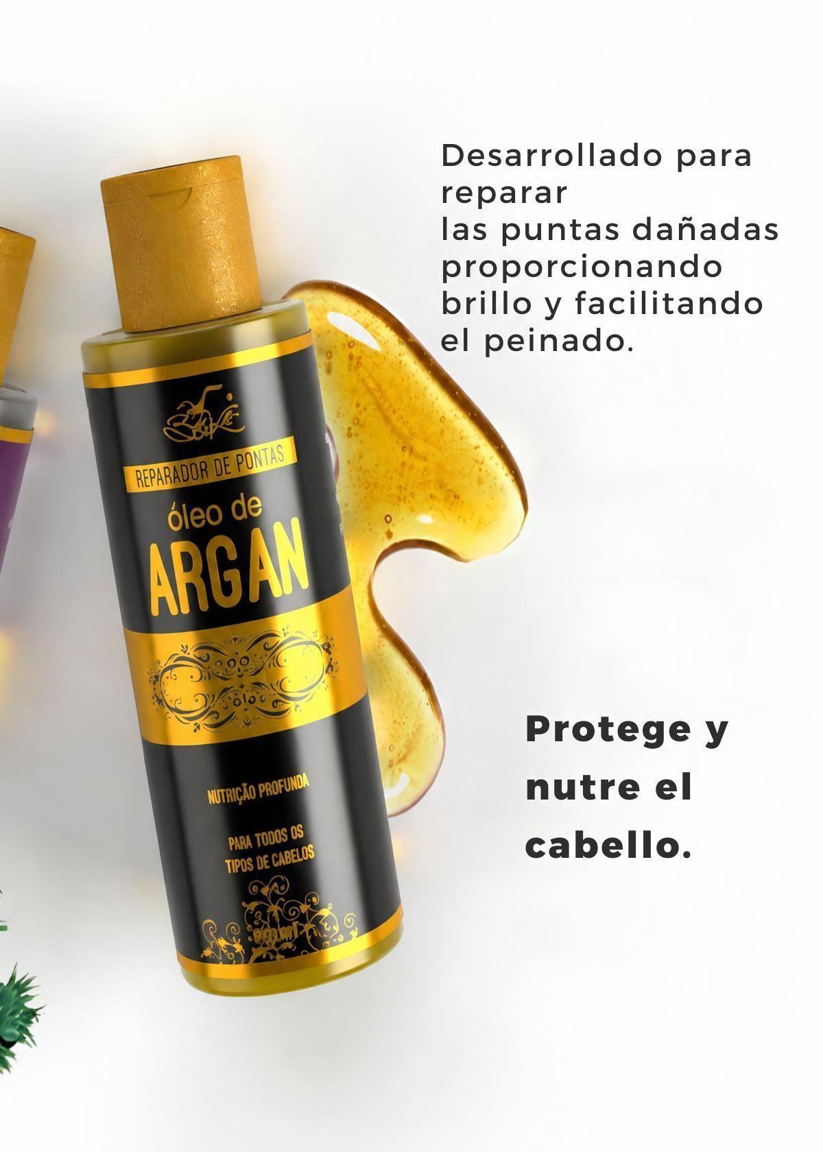 Aceite Capilar Reparador Óleo Argán Belkit 60 ml-3
