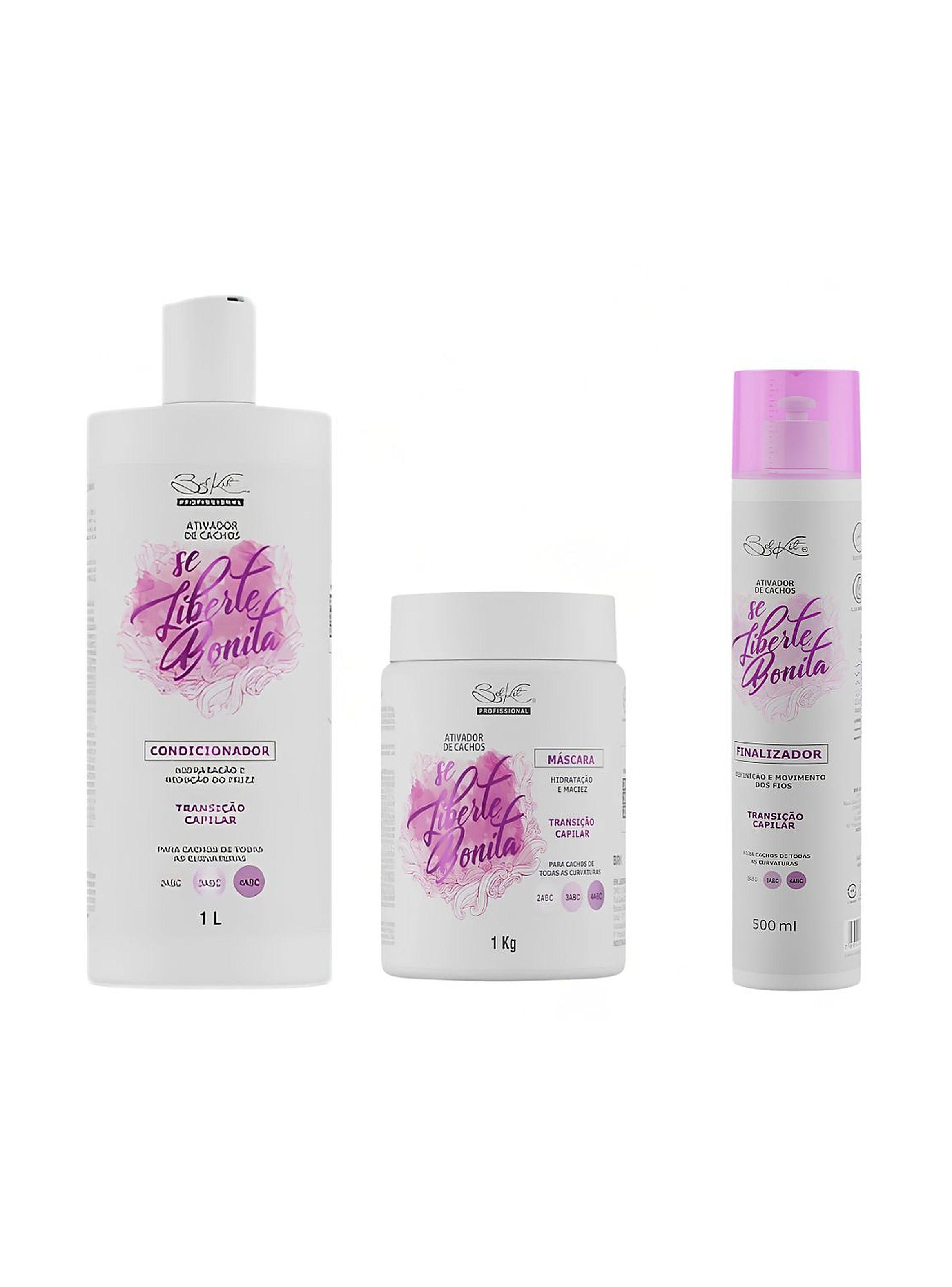 Kit Rizos Definidos Se Liberte Bonita 4pz Litro-1
