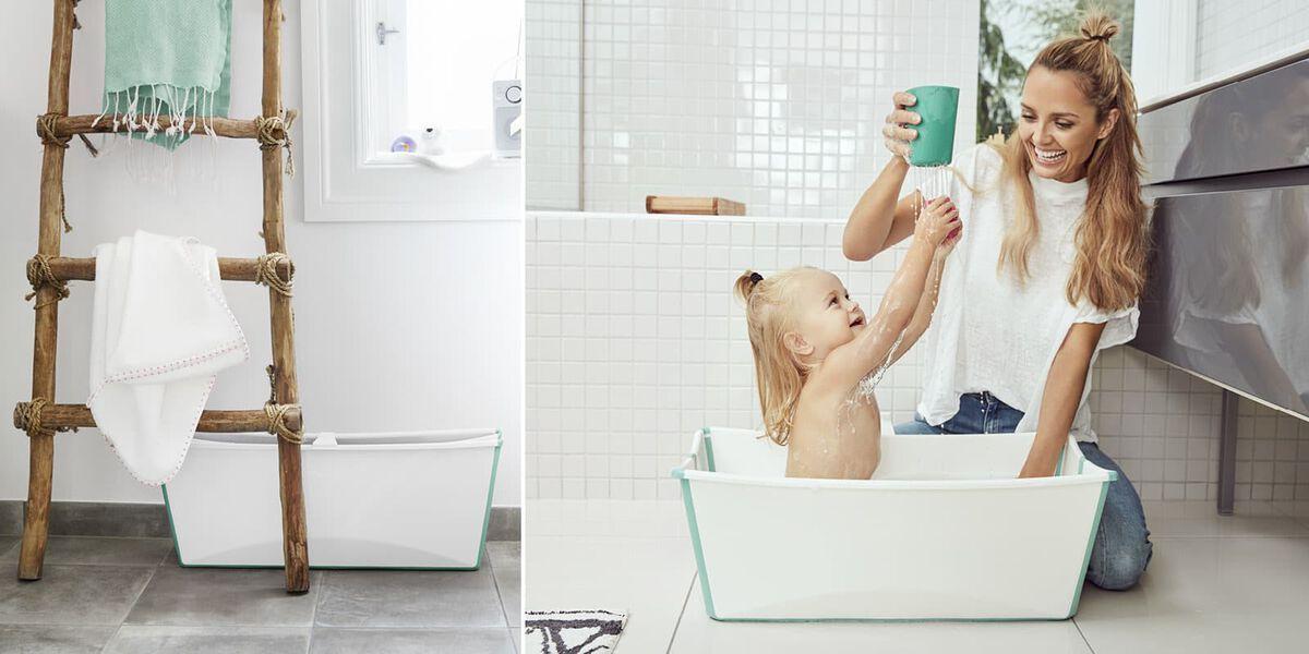 TINA STOKKE FLEXI BATH TRANSPARENT BLUE-3