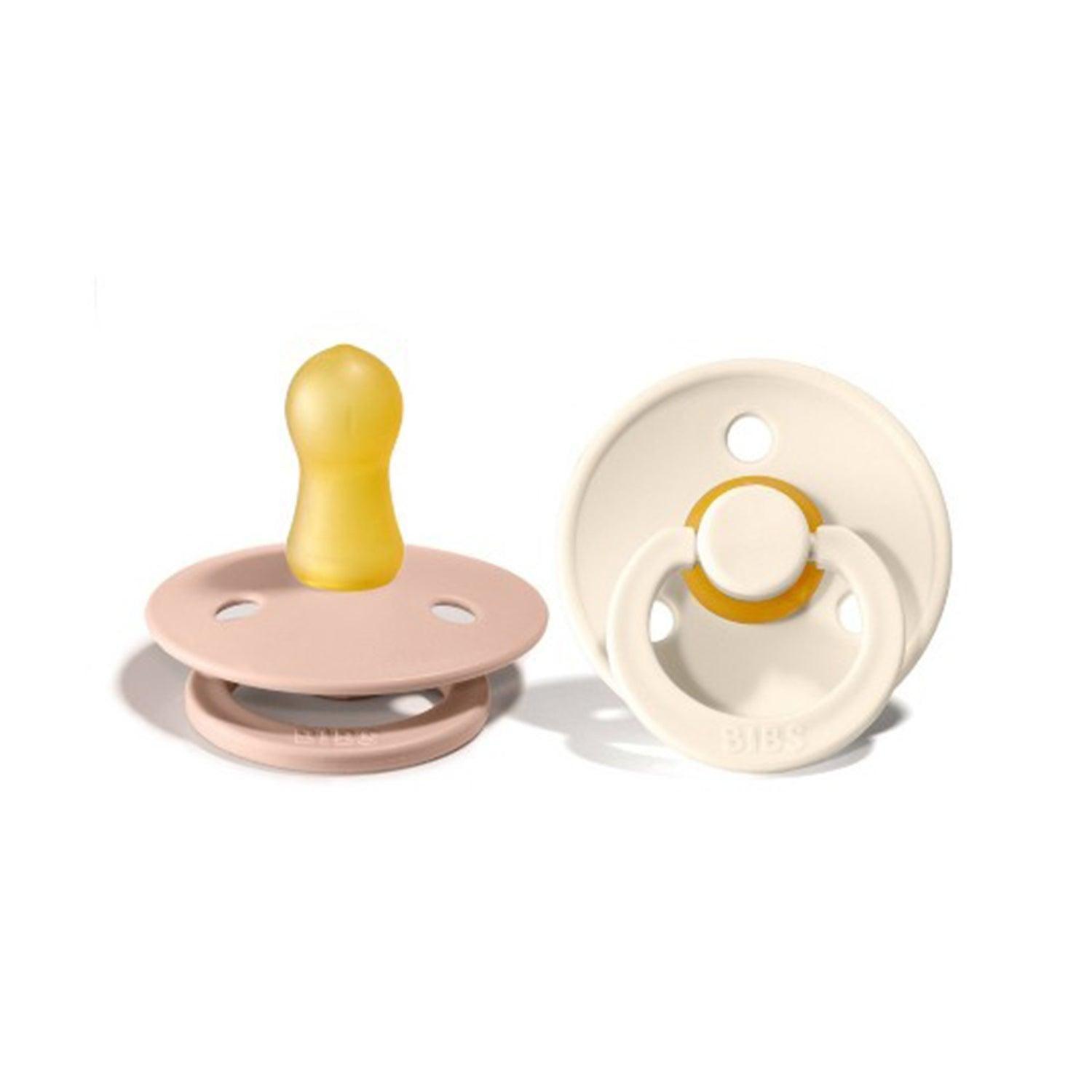 Chupete Bibs Colour Redondo X2 | Talla 1 (0 - 6 meses)-0