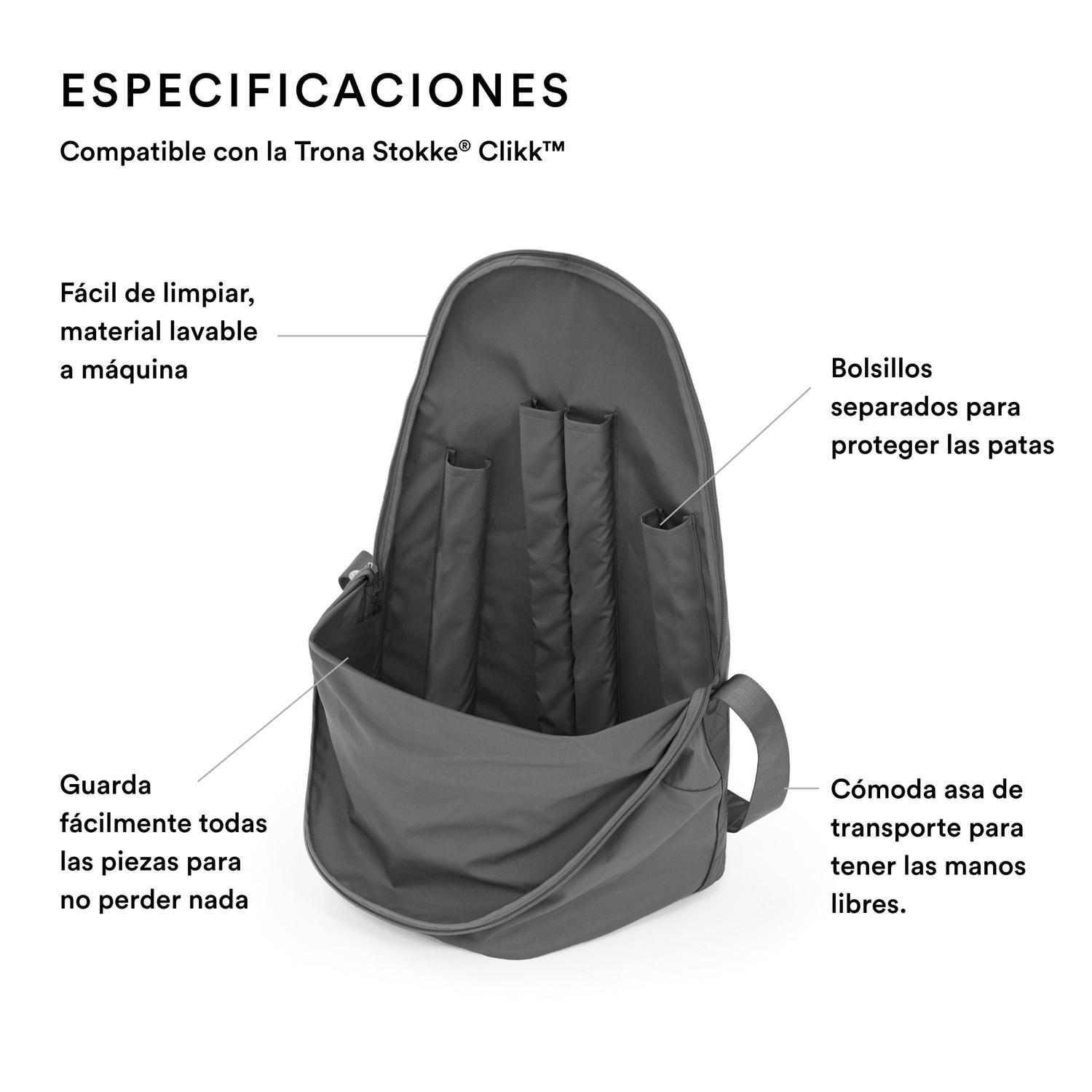 Bolsa de viaje para Silla Stokke Clikk-2