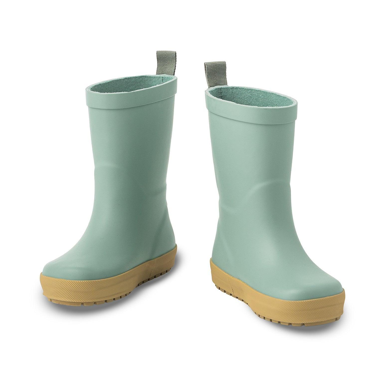 Botas de agua para niños y niñas Roda Verde-2