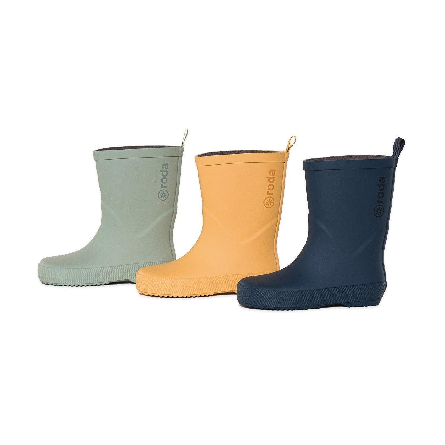 Botas de agua para niños Roda Azul Marino-1