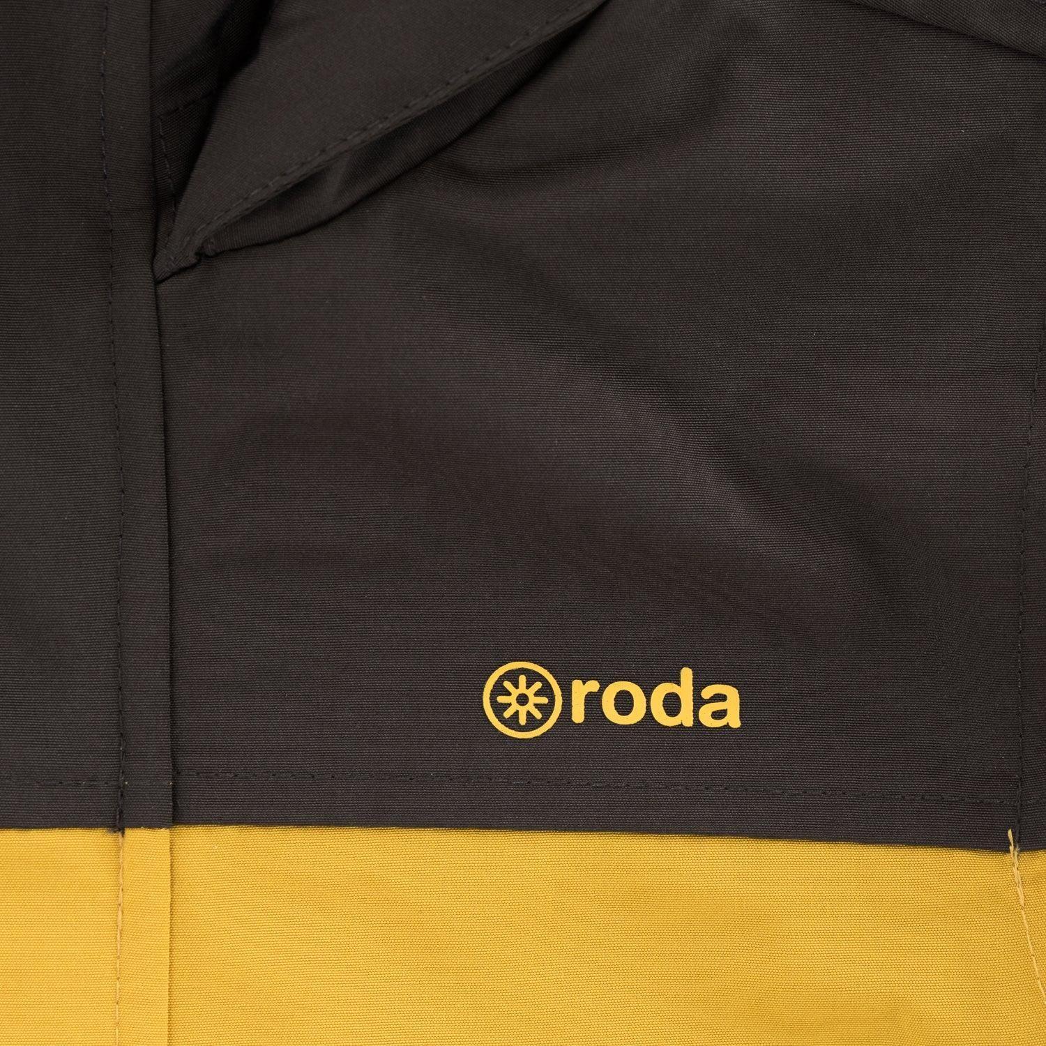 Chaqueta Impermeable para niños y niñas Amarillo-2