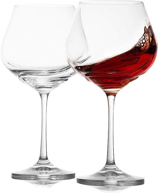 SET 6 COPAS VINO TURBULENCE BOHEMIA, 570 ml-2