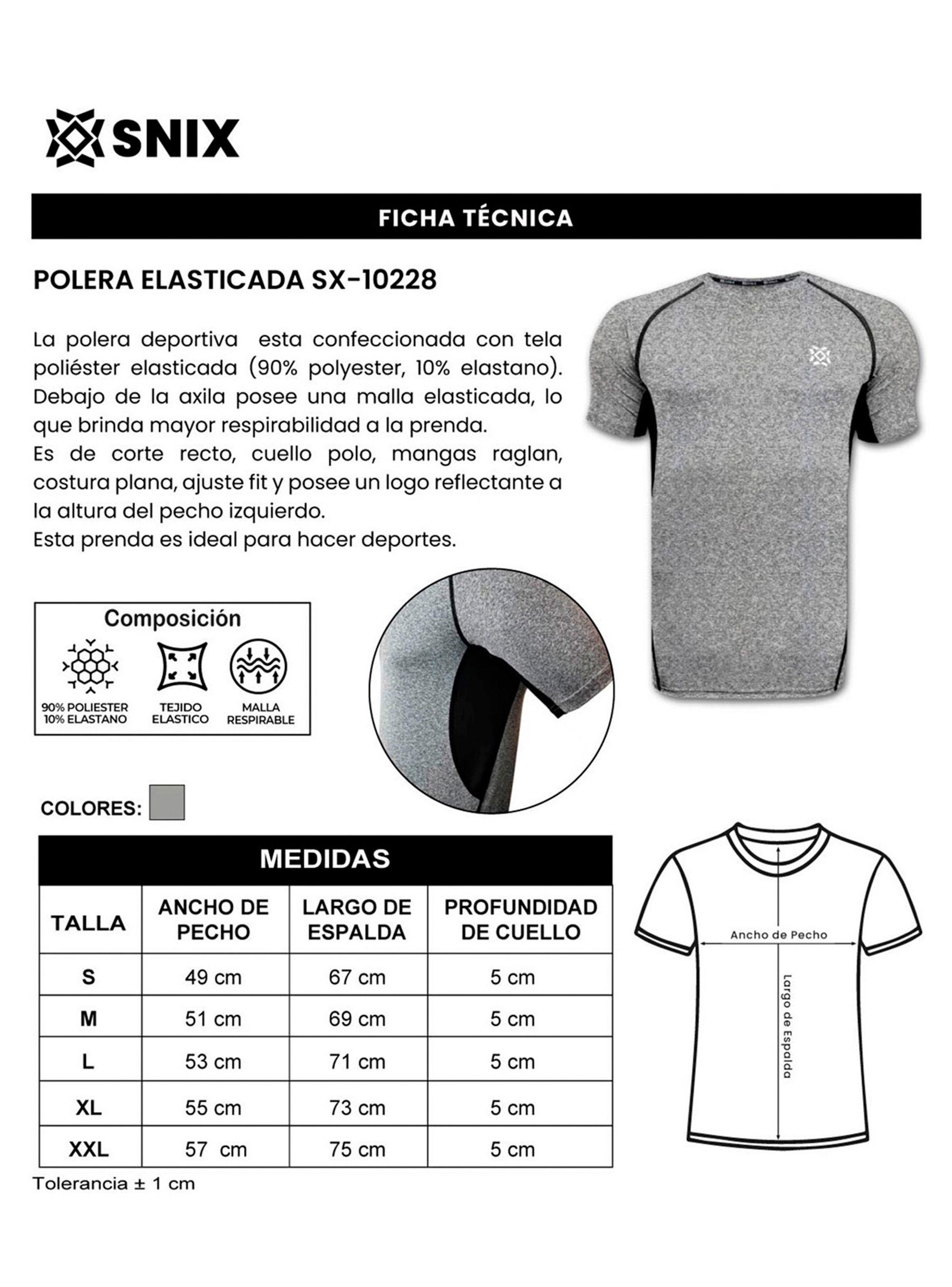 Polera Elasticada SX-10228 Snix-2