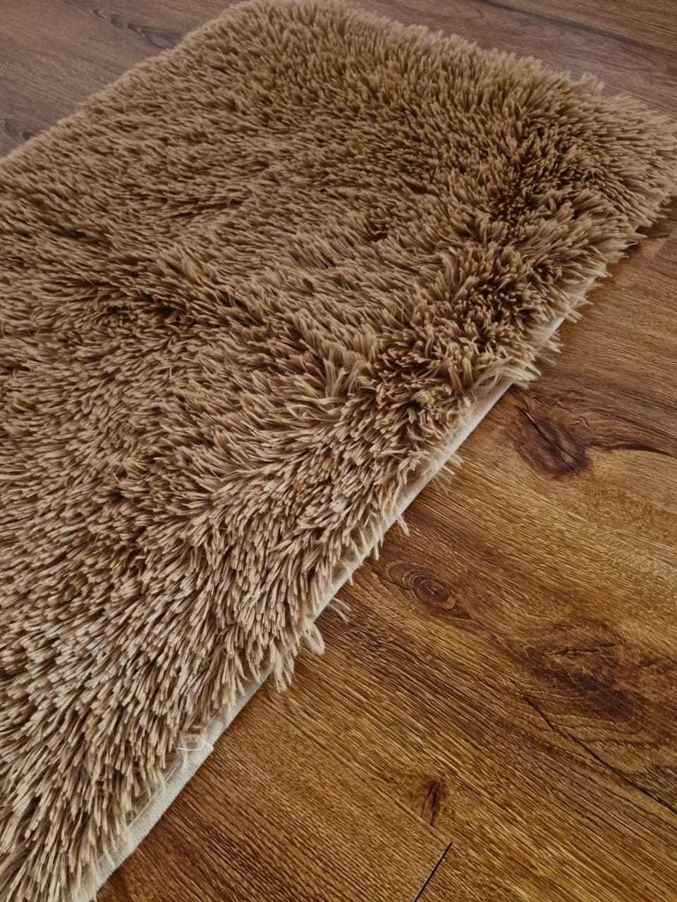 ALFOMBRA PELUDAS SHAGGY 50CMX80CM BEIGE OSCURO-2