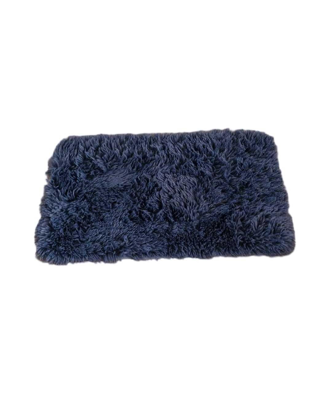 ALFOMBRA PELUDAS SHAGGY 50CMX80CM GRIS OCURO-0