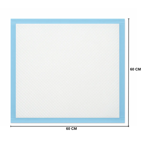Pack 40 Pañales Sabanillas Entrenamiento Mascotas Perros Gatos 60x60cm (Talla L) Absorbentes-3