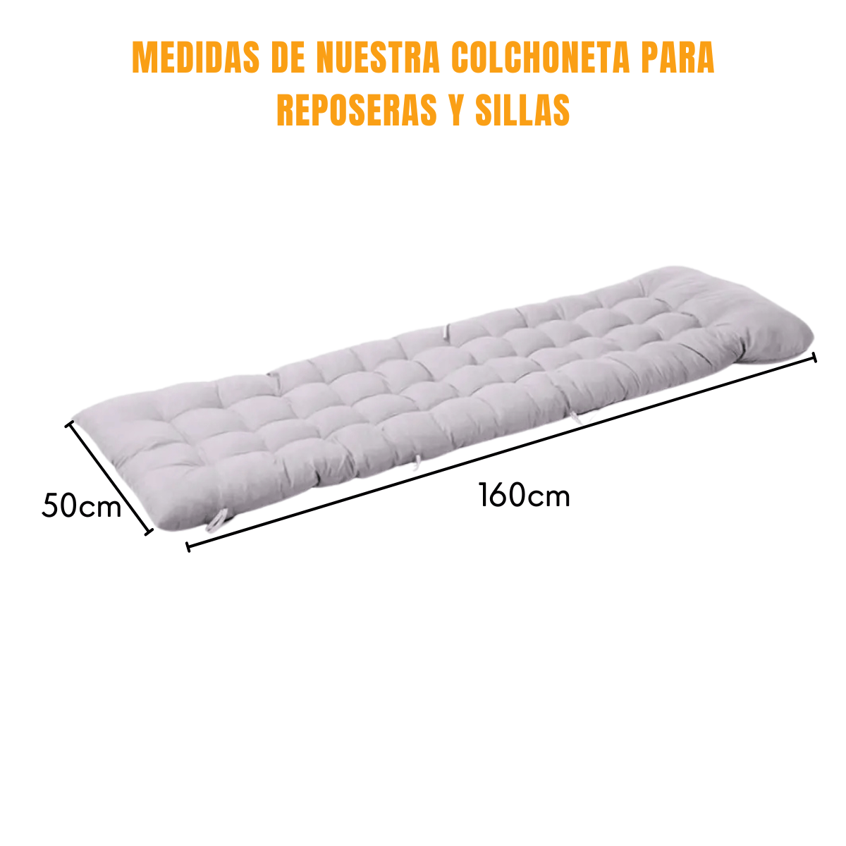 Cojín para Reposera o Silla Terraza-2