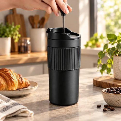 Vaso Térmico con Prensa Francesa Integrada 450 ml-2