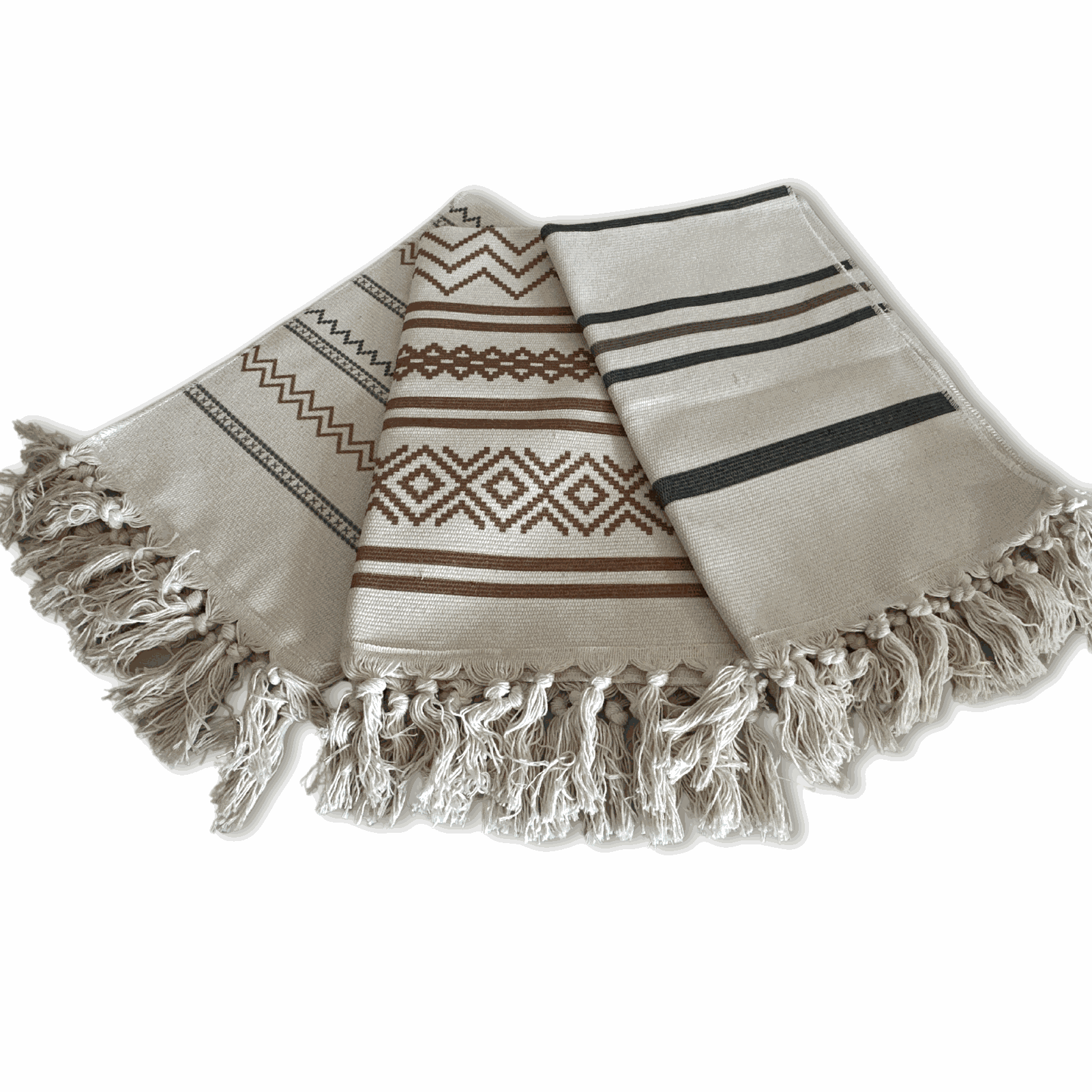 Alfombras Decorativas de 90x59 cm con Diseño Boho: Estilo y Confort para Tu Hogar-1