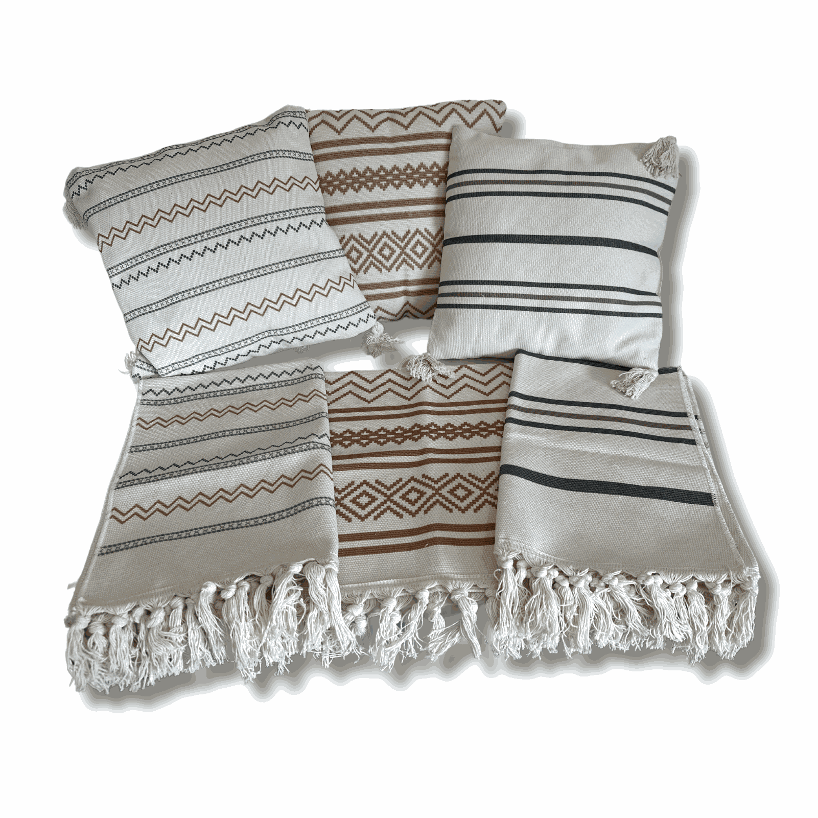 Alfombras Decorativas de 90x59 cm con Diseño Boho: Estilo y Confort para Tu Hogar-2