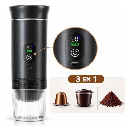 Cafetera Espresso Portátil 3 en 1 – Calienta y Extrae Automáticamente-0