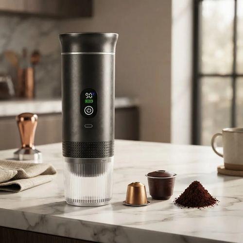 Cafetera Espresso Portátil 3 en 1 – Calienta y Extrae Automáticamente-4