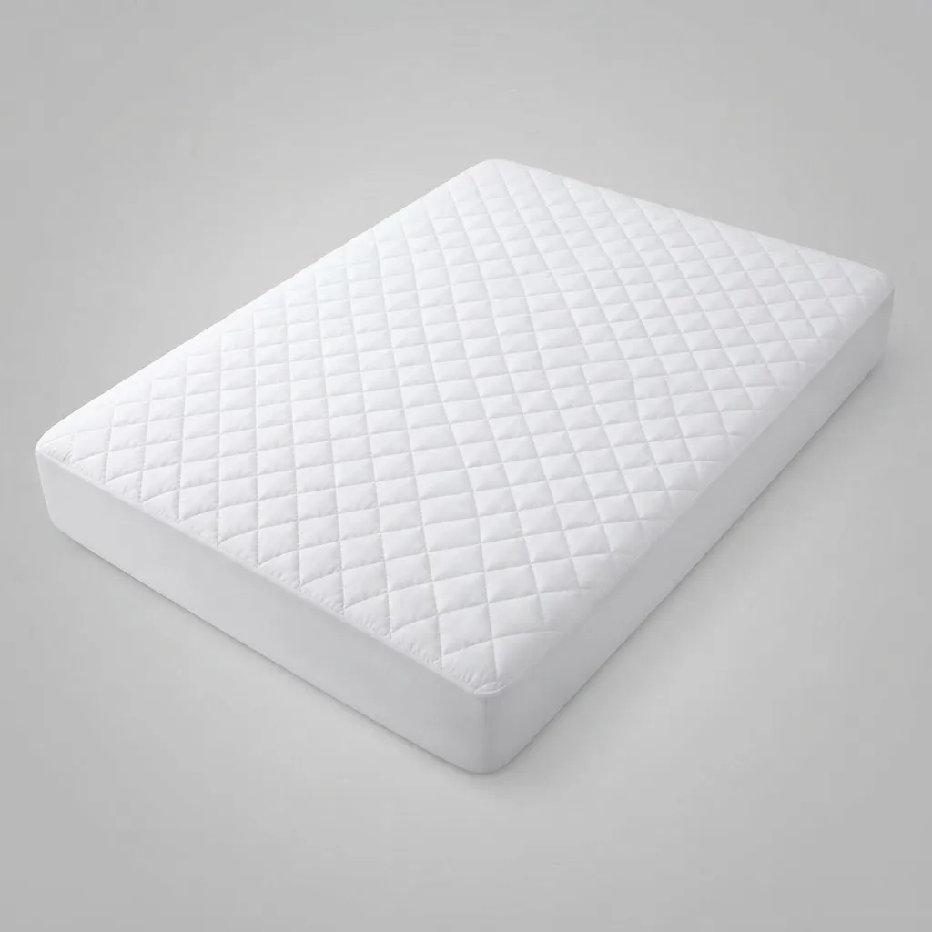 Cubrecolchon Impermeable 2 Plazas 150x200cm Bambú-0
