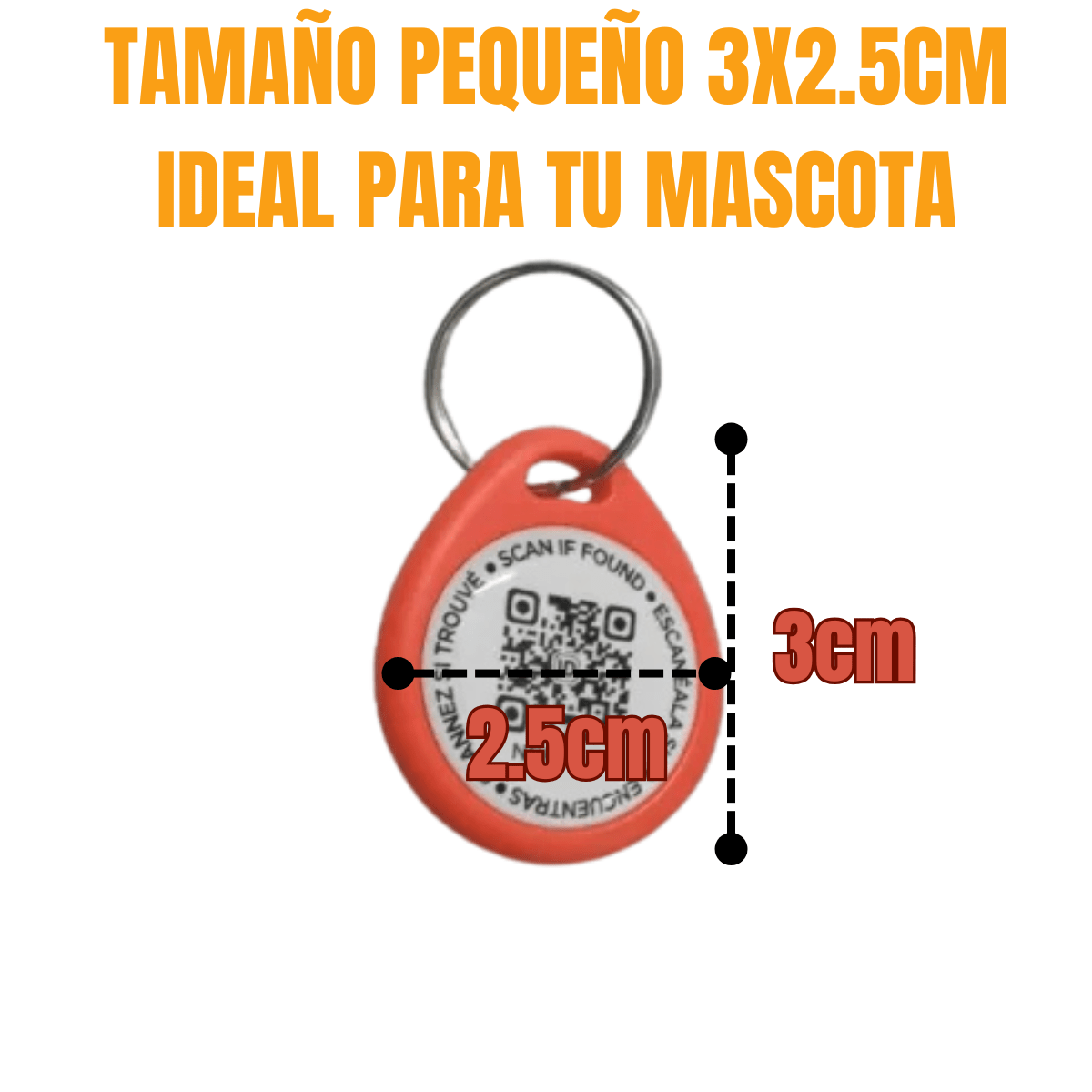 Placa Identificación ID para Mascotas-6