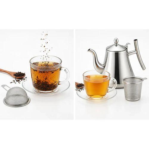 Tetera de Acero Inoxidable con Infusor 1 Litro-2