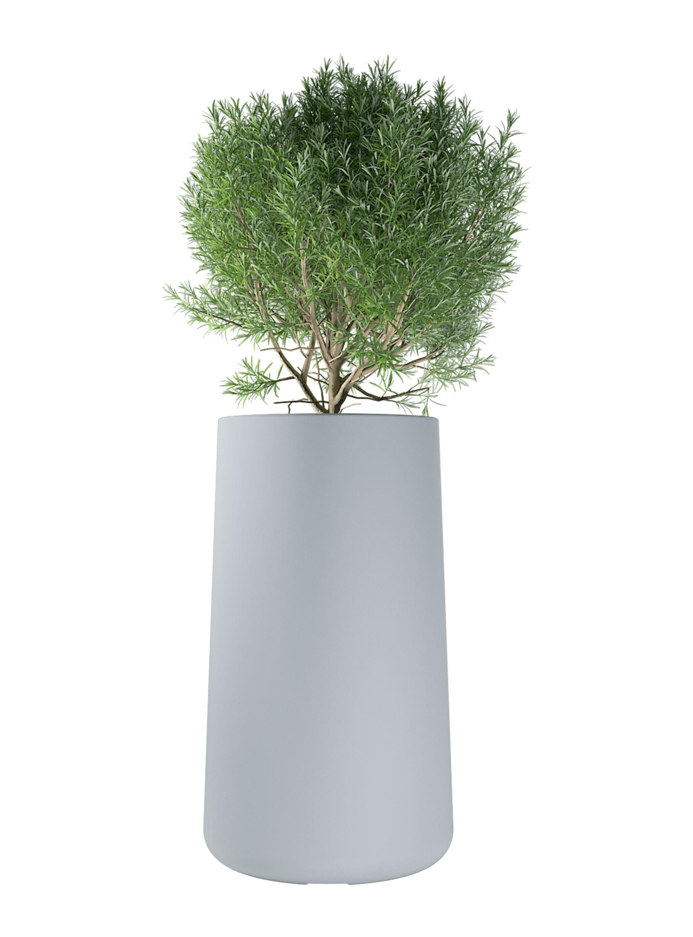 Macetero De Plástico Amalfi Modelo Gota 70x40 Cm Y 74 Litros-0