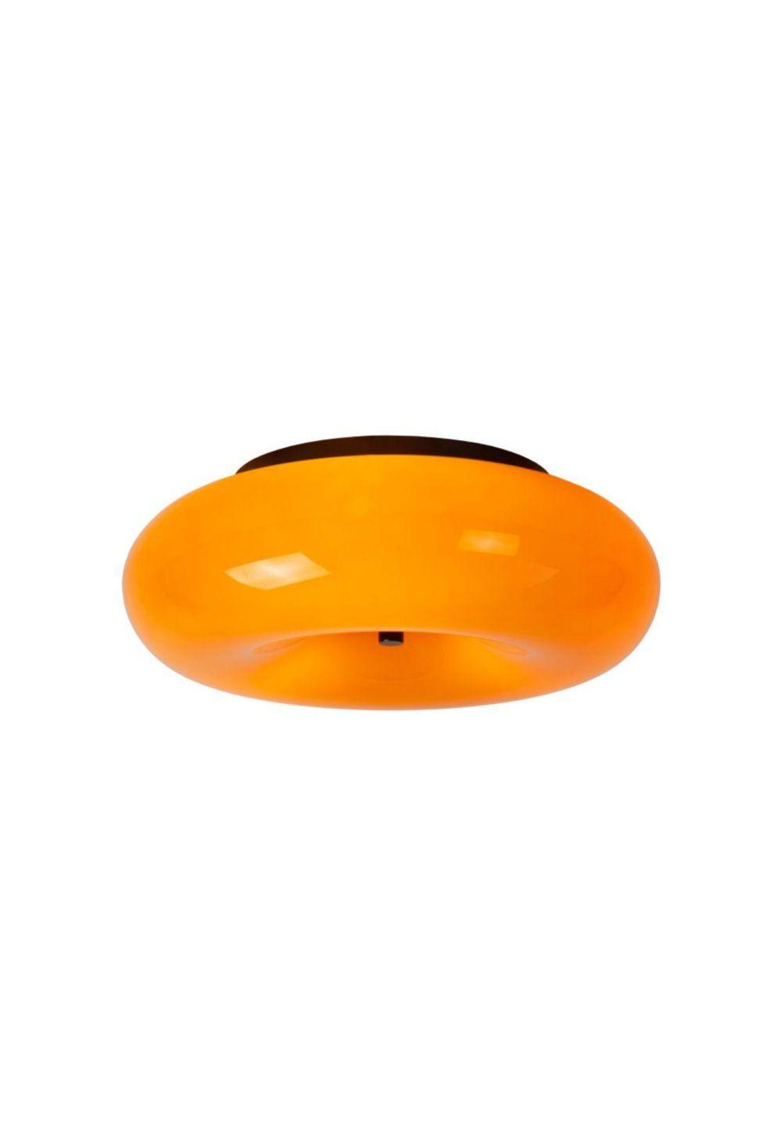 LAMPARA DE TECHO SENTINO NARANJA 3XG9 -Ø30CM-0