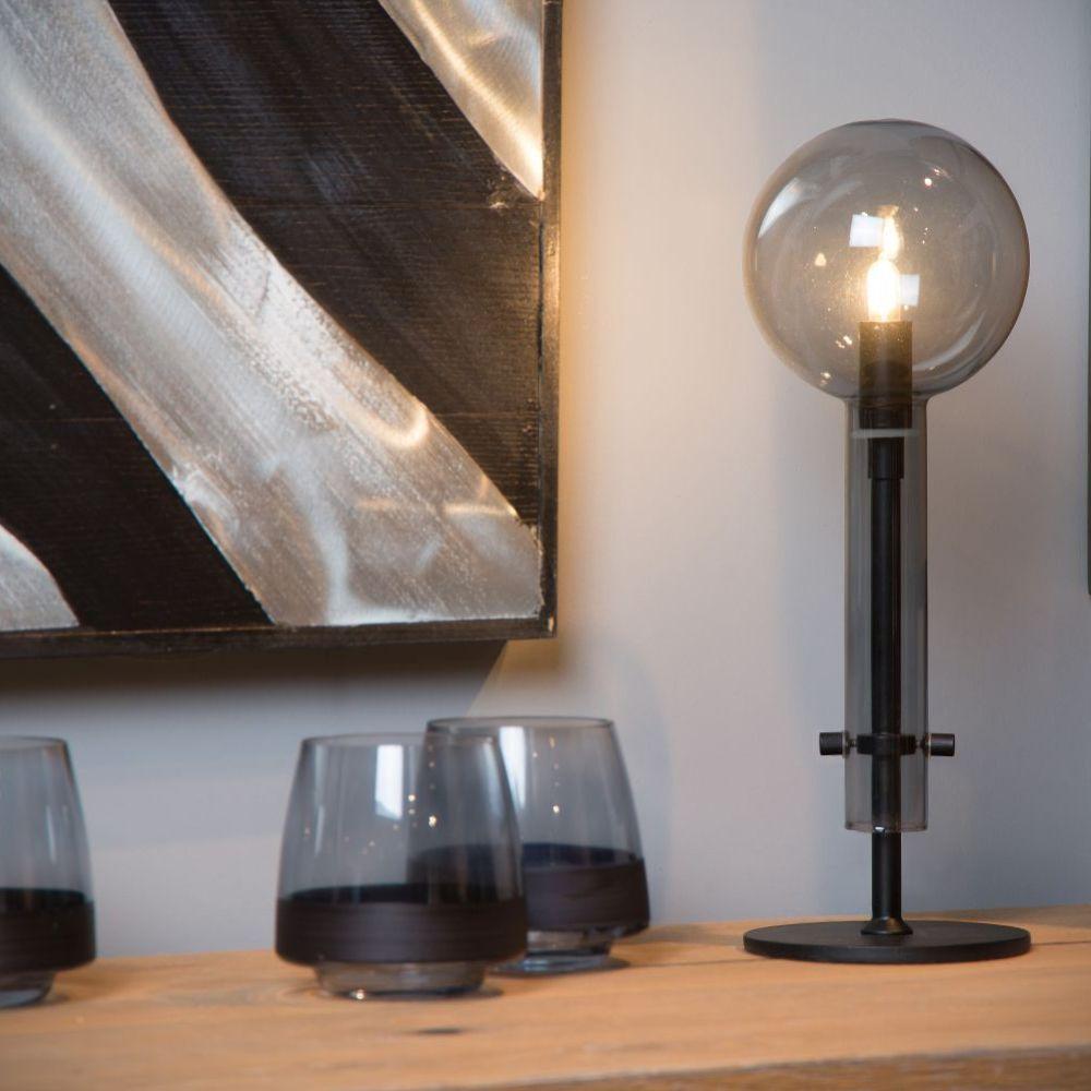 Lámpara de Mesa Lone Negro 1xG9-1