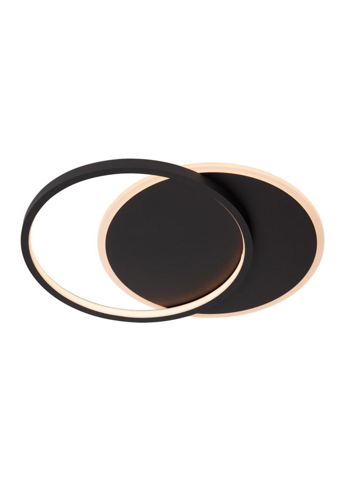 LAMPARA DE TECHO AXELLE NEGRO Ø29,5cm LED 26W-0