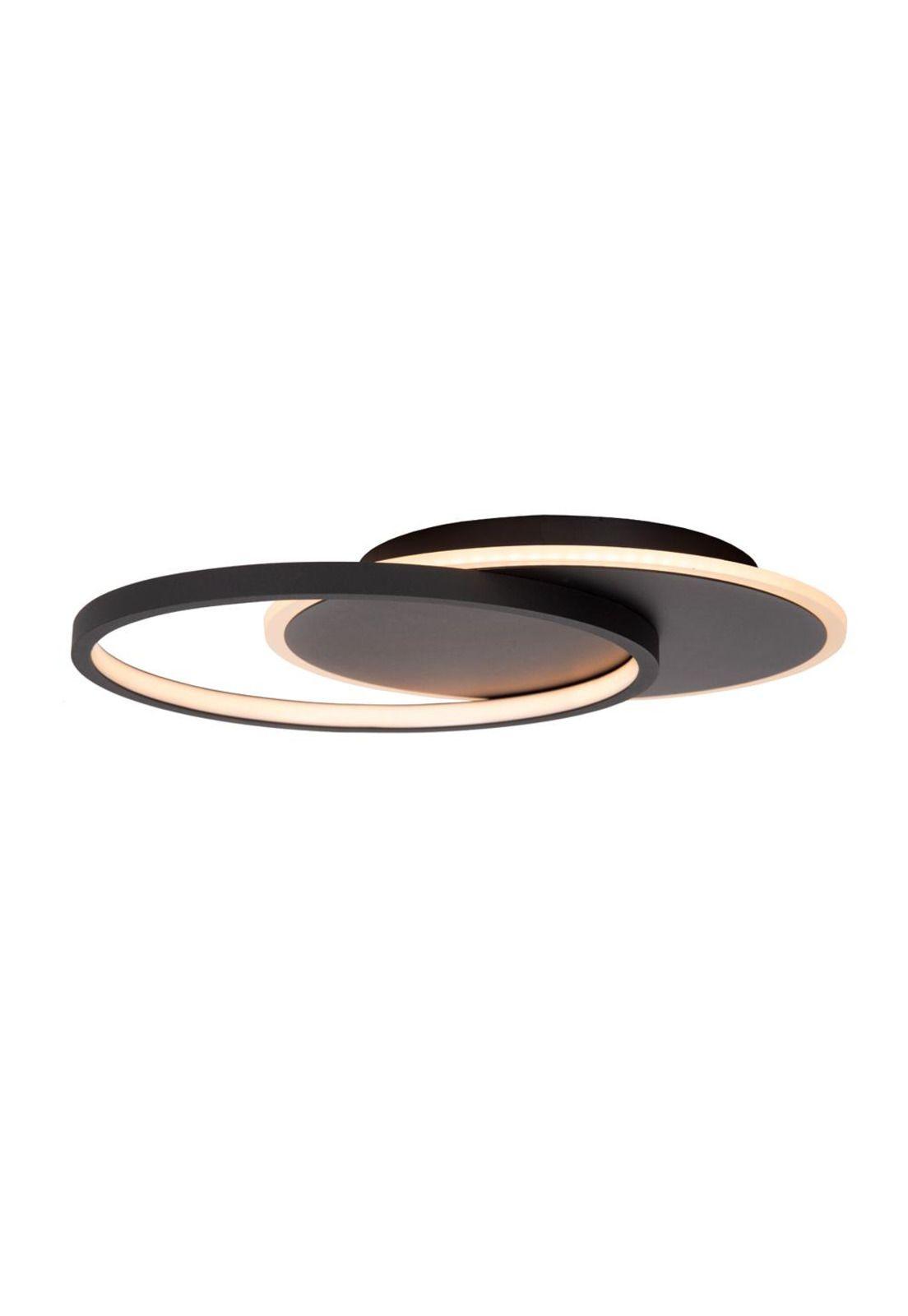 LAMPARA DE TECHO AXELLE NEGRO Ø29,5cm LED 26W-2