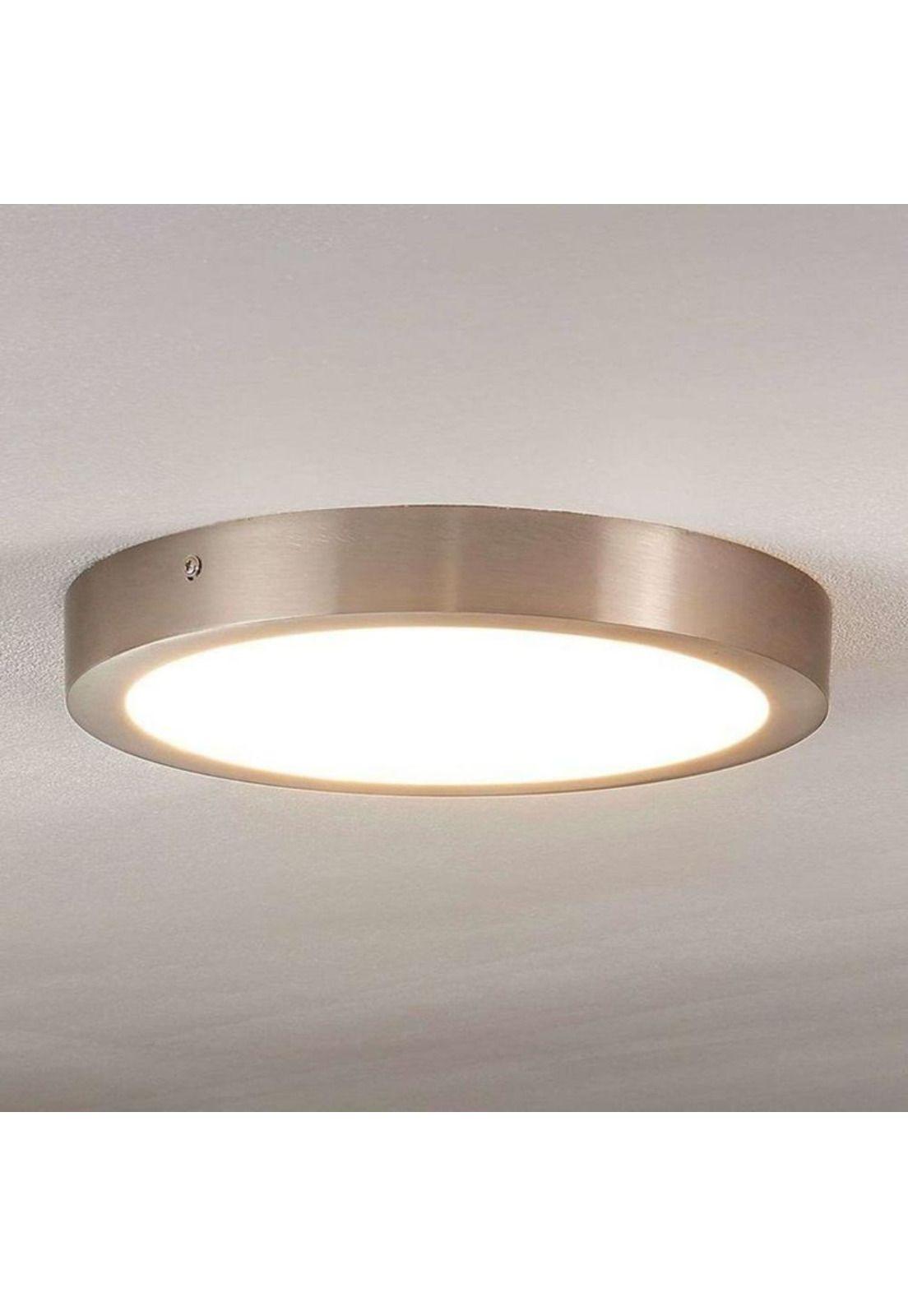 PLAFON PANEL LED 12W SILVER REDONDO 6000K-2