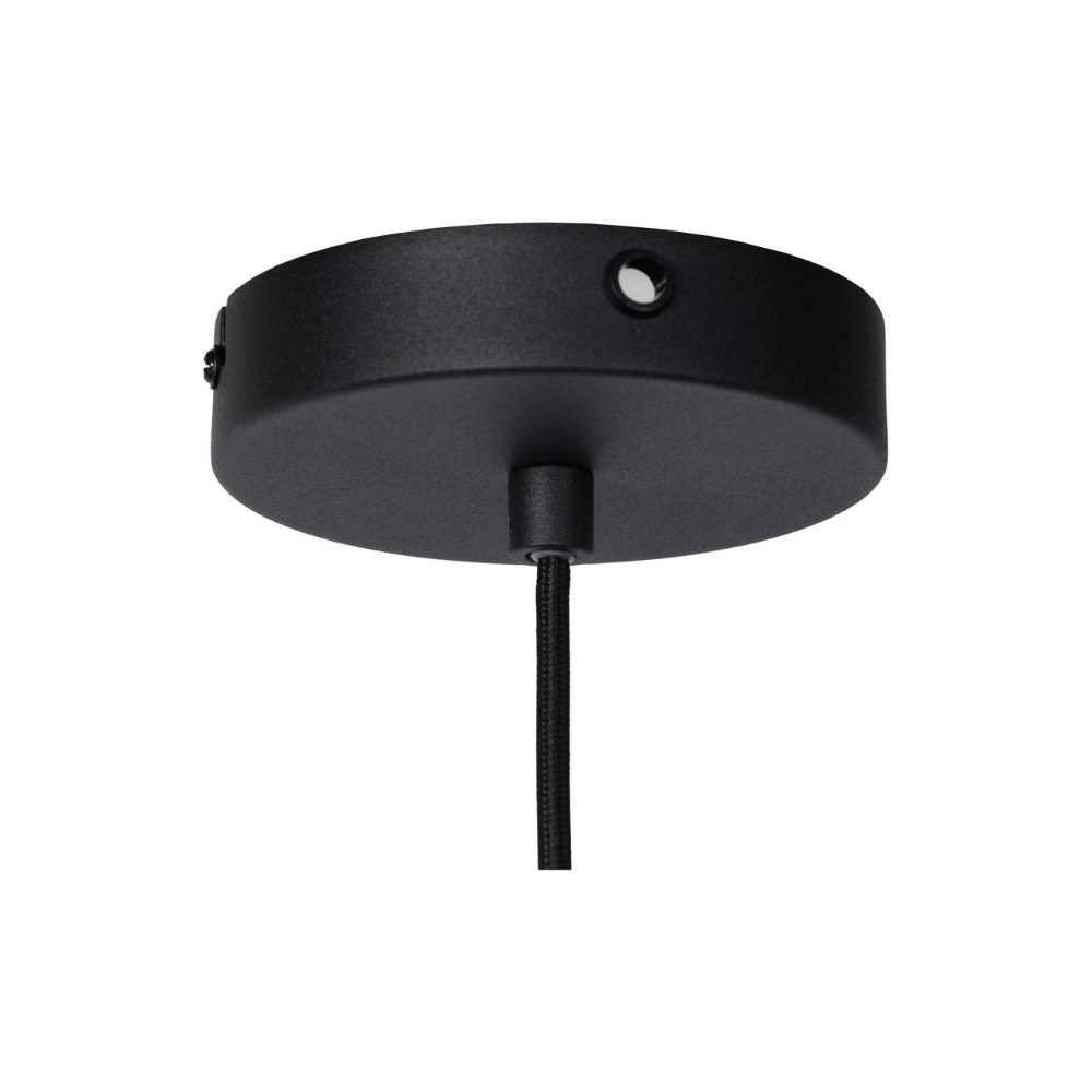 Lámpara Colgante Siemon Negro 1xE27-3