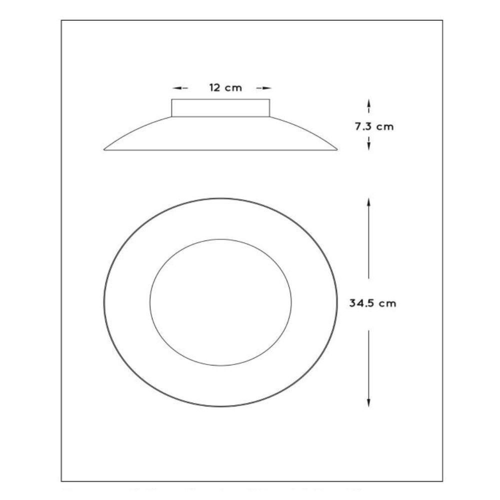 Lámpara de Techo Foskal Negro Led-3