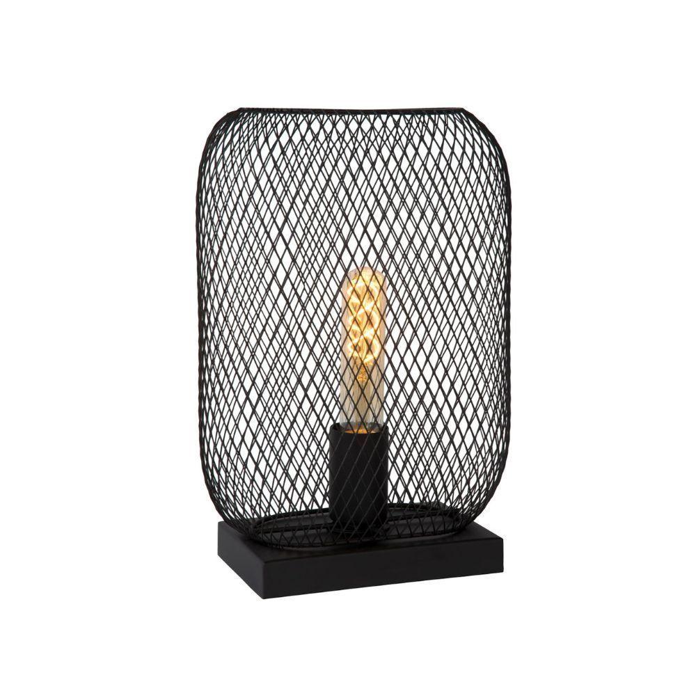 Lámpara de Mesa Mesh Negro I 1xE27-0