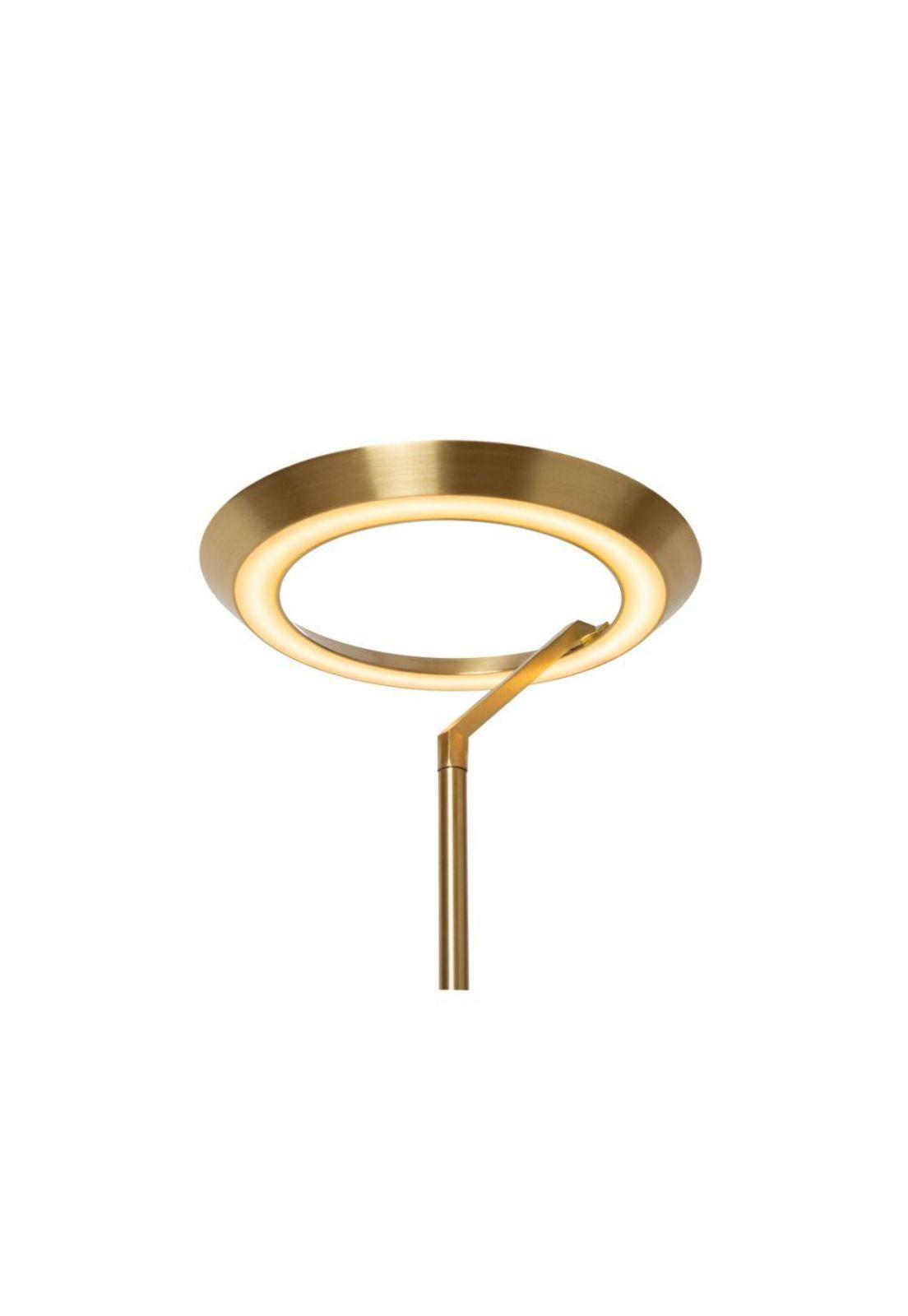 LAMPARA DE PIE CELEST DORADO MATE Ø28cm LED 21W 2700K-2