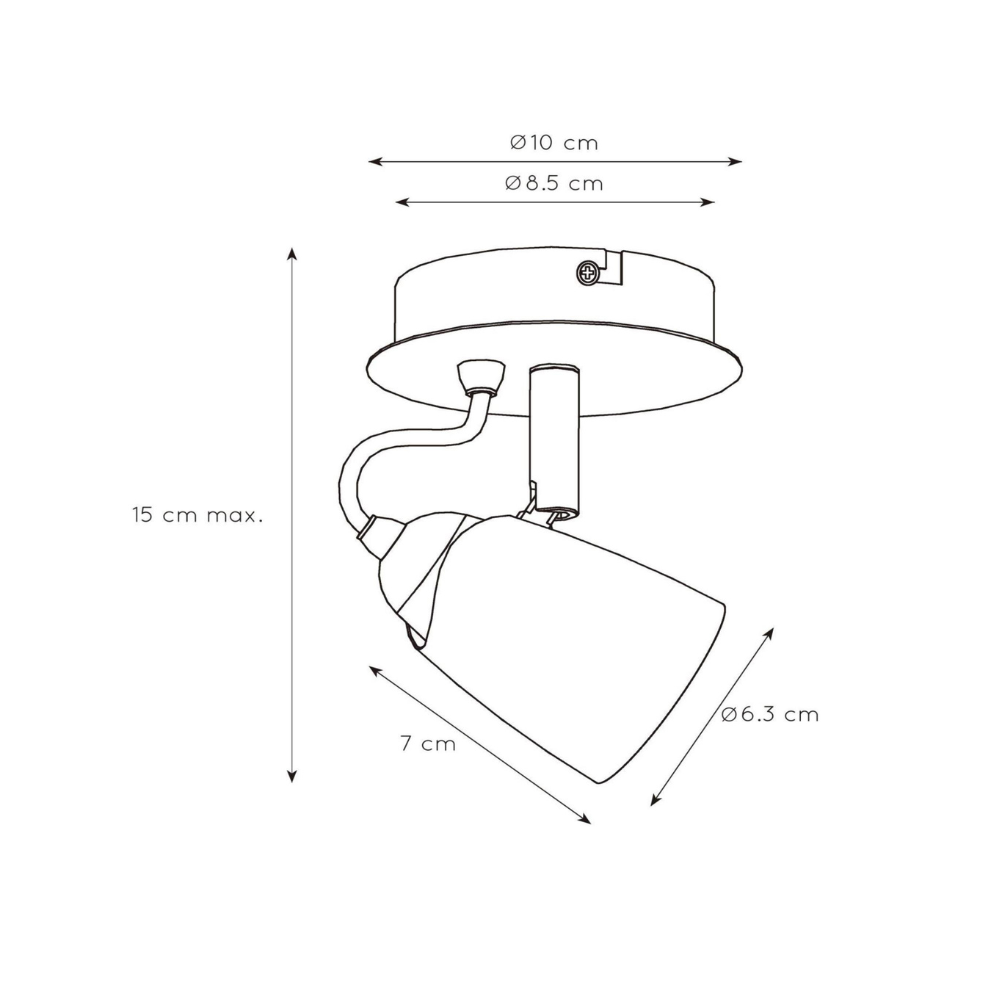 FOCO DIRECCIONAL RIDE 1XGU10-2