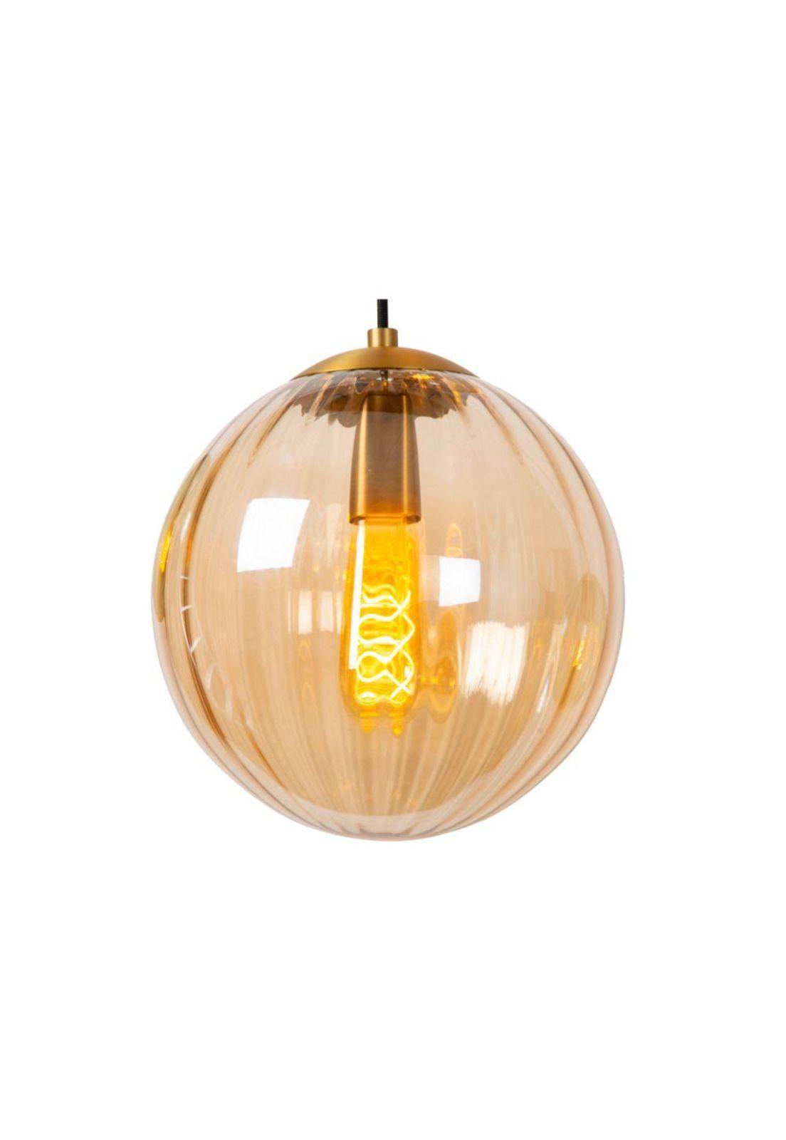 LAMPARA COLGANTE MONSARAZ AMBAR 1xE27 Ø25CM-4