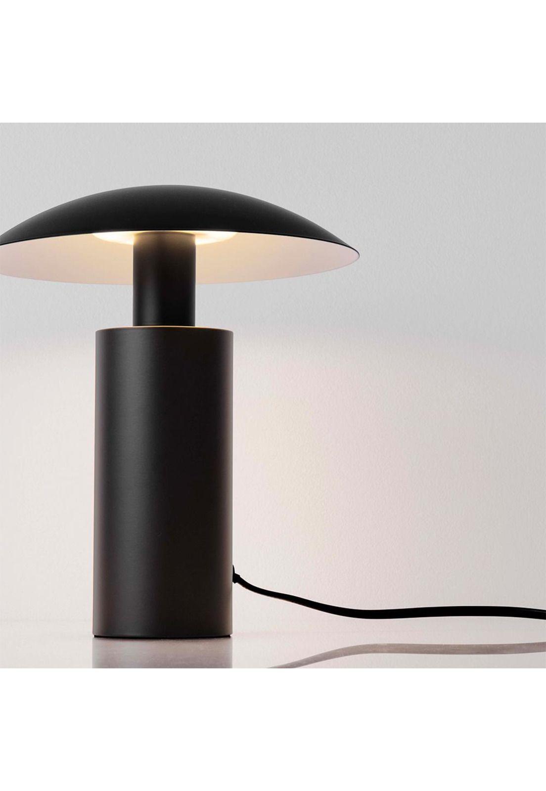 LAMPARA DE MESA KARPOS NEGRO LED 5W 3000K-3