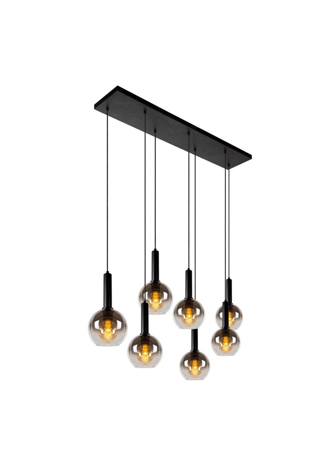 LAMPARA COLGANTE LINEAL MARIUS NEGRO 7XE27-3